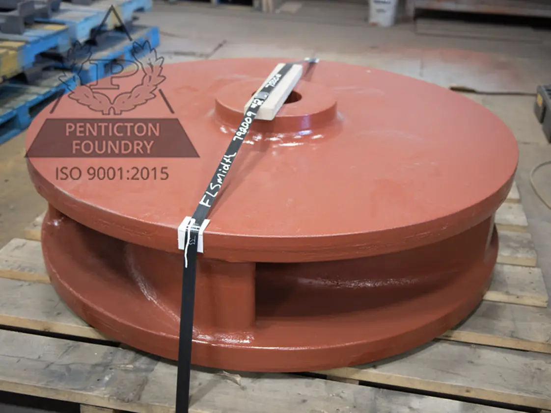 Chrome white iron impeller Chrome white iron impeller