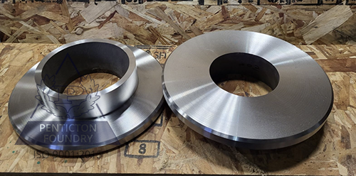 Valve seats for the food-processing industry made from high chrome white iron Valve seats for the food-processing industry made from high chrome white iron